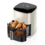 NEWBULIG Air Fryer, 6QT Square Airfryer with Visual Window, 400℉ Fast Heating Air Fryers Oven with Timer, Auto-Off, Non Toxic & Non Stick, Multiple 12 Modes for Roast, Bake, Dehydrate, Fry, Reheat