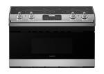 SHARP STR3065HS 30 Inch Smart Rangetop with 4 Cooking Zones, Microwave Drawer Oven, Triple & Double Heater, Warming Zone, Sensor Cook, and Metal Rotary Knobs/Glass Touch Panel