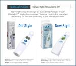 Adtemp 427 Temporal Contact Thermometer LCD Display 427 1 Each