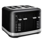 KitchenAid 4 Slice Toaster, KMT4109BM, Black Matte