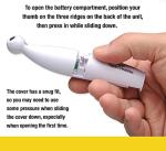 Adtemp 427 Temporal Contact Thermometer LCD Display 427 1 Each