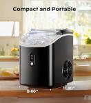 Silonn Nugget Ice Maker, Portable Self-Cleaning Appliance
