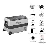 Alpicool T50 Portable 53 Quart Car Fridge Freezer