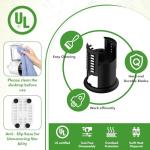 GVODE 5-in-1 Electric Cheese Grater and Vegetable Slicer – 700W Powerful Rotary Grater for the Kitchen with Multiple Attachments, White