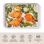 OXO Good Grips Non-Stick Pro Ceramic Coated Metal Bakeware Half Sheet Pan – Biscuit