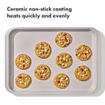 OXO Good Grips Non-Stick Pro Ceramic Coated Metal Bakeware Half Sheet Pan – Biscuit