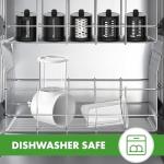 GVODE 5-in-1 Electric Cheese Grater and Vegetable Slicer – 700W Powerful Rotary Grater for the Kitchen with Multiple Attachments, White