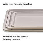 OXO Good Grips Non-Stick Pro Ceramic Coated Metal Bakeware Half Sheet Pan – Biscuit