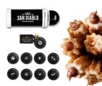 San Diablo Artisan Churros - Gourmet Kitchen Gadget w/hollow nozzle for filled churros + 8 other nozzles + FREE e-book of recipes from top chefs and foodies