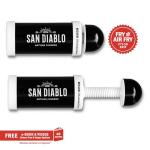 San Diablo Artisan Churros - Gourmet Kitchen Gadget w/hollow nozzle for filled churros + 8 other nozzles + FREE e-book of recipes from top chefs and foodies