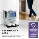 Shark Stratos 2-in-1 Robot Vacuum & Mop with 25+ Hands-Free Features & NeverTouch Self-Cleaning Base, Precision Mapping, Autolift Technology, HEPA Filtration, Edge Detect, White, RV2720ZE