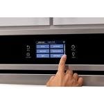Gallery 30 in. Double Electric Built-in Wall Oven with Total Convection in Smudge-Proof Black Stainless Steel