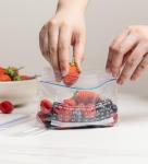 24/7 Bags- Snack Freezer Bags - 300 Count with Expandable Bottom and New Calendar Feature, Easy Fill On The Go