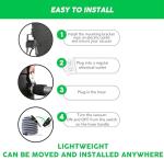 OVO Wall Mounted House Vacuum Cleaner, fits in Closet and Tight Spaces, 595 Airwatts, Use with Disposable Filtration Bags, 18L / 4.75 gal, Certified for North America with 40 ft Deluxe Accessory kit