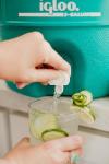 Igloo 2-Gallon Retro Water Jug Cooler, Jade