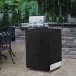 Deep Freezer Covers for Outside,Heavy Duty 600D Durable Chest Freezer Cover Waterproof,Outdoor Freezer Covers for Outside 5.0 Cubic Feet Chest Freezer,Top Can Be Opened(25"W x 22"D x 33.5"H,Black)