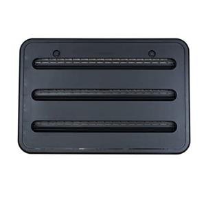 Dometic 3316941.005 Refrigerator Upper/Lower Refrigerator Side Access Vent - Black