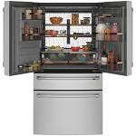 Cafe 27.6 Cu.Ft. Stainless Steel French Door Refrigerator
