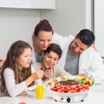 Mini Electric Chocolate Melting Pot with Forks