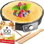 Nonstick Electric Crepe and Pancake Maker