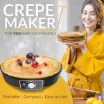 Nonstick Electric Crepe and Pancake Maker