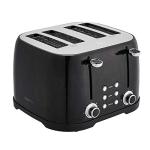Amazon Basics 4-Slice Toaster with 6 Browning Settings