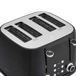 Amazon Basics 4-Slice Toaster with 6 Browning Settings