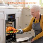 Empava 24" Electric Convection Wall Oven with Rotisserie