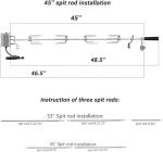 Universal Grill Rotisserie Kit with Stainless Steel Motor