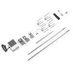 Universal Grill Rotisserie Kit with Stainless Steel Motor