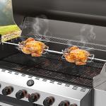 Universal Grill Rotisserie Kit with Stainless Steel Motor
