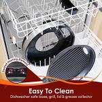 Elite Gourmet 12" Smokeless Indoor Electric Grill