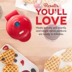 DASH Mini Waffle Maker for Quick Meals
