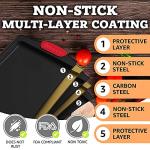 Non-Stick Baking Sheets Set of 3 - BPA Free