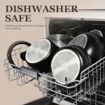 KIKCOIN 20-Piece Non-Stick Cookware Set