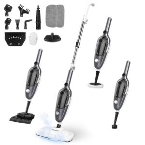 Powerful Handheld Steam Mop with 11 Accessories