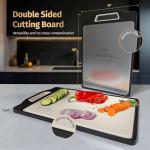 Stainless Steel Cutting Board Set - 3-in-1