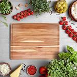Extra Large Acacia Wood Cutting Board with Juice Groove