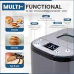 15-in-1 Bread Maker with Nonstick Bowl & Tools