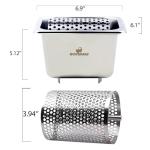WONSHARE Premium Stainless Steel Butter Roller Dispenser