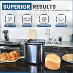 15-in-1 Bread Maker with Nonstick Bowl & Tools