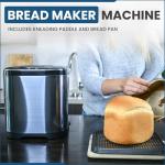 15-in-1 Bread Maker with Nonstick Bowl & Tools