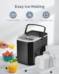 Portable Countertop Ice Maker for Home and Travel