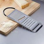 Amazon Basics Stainless Steel Cheese Grater with Handle