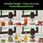 Braun EasyPrep Mini Food Processor, 4 Cup, Black