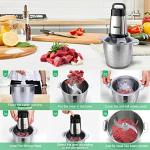 Qinkada 500W Food Processor with 14-Cup Bowl