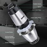Qinkada 500W Food Processor with 14-Cup Bowl