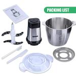 Qinkada 500W Food Processor with 14-Cup Bowl