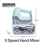 Hamilton Beach 5-Speed Electric Hand Mixer with Case