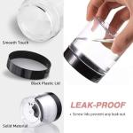 12 Pack Small Plastic Containers with Lids and Jars